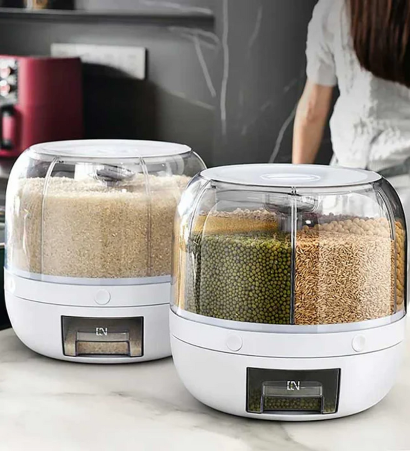 SaveFood™ - Dispenser Giratório  Moderno e Elegante