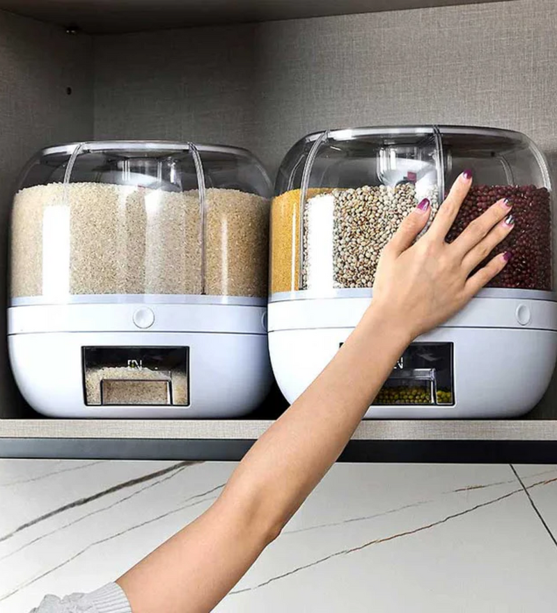 SaveFood™ - Dispenser Giratório  Moderno e Elegante