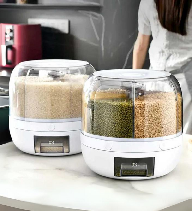 SaveFood™ - Dispenser Giratório  Moderno e Elegante