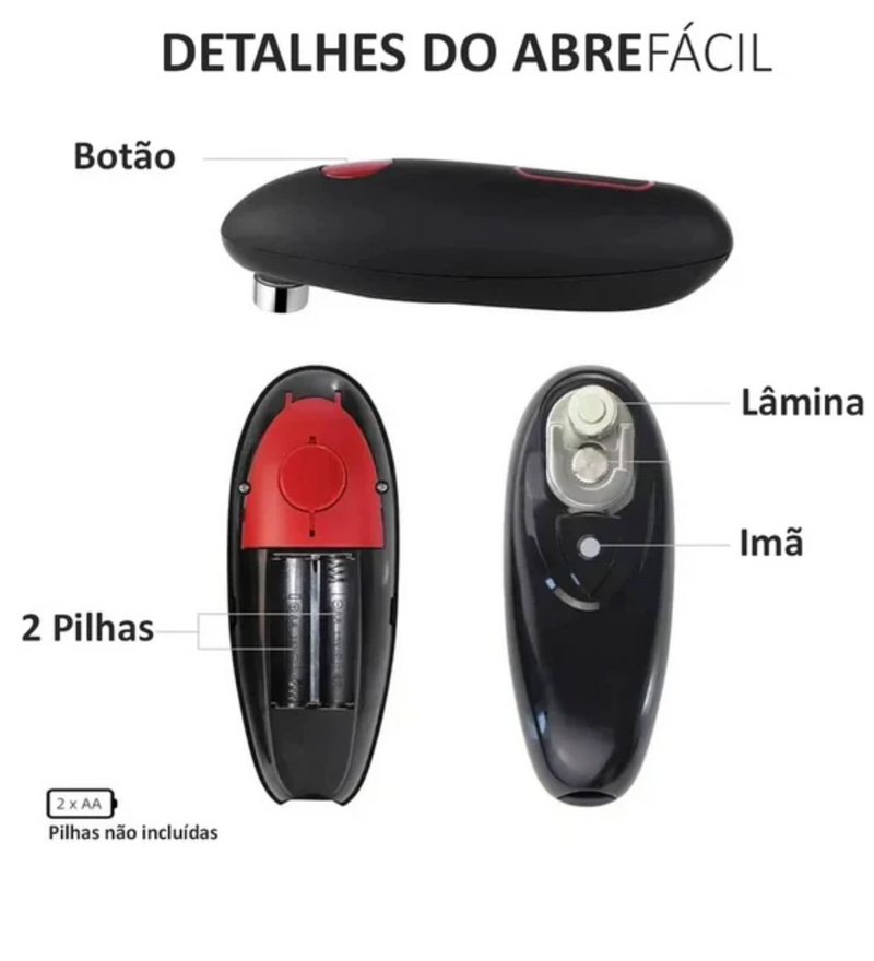 Abridor de Latas Automático - AbreFácil